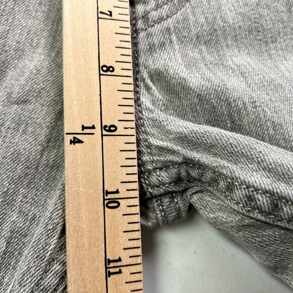 Levis 511 Jeans Mens 32 X 30 Gray Denim Slim Straight * - Picture 8 of 9